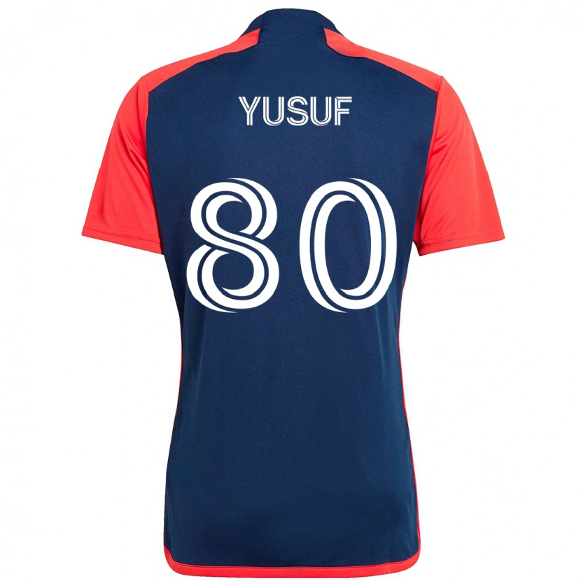 Danxen Herren Alhassan Yusuf #80 Blau Rot Heimtrikot Trikot 2025/26 T-Shirt Österreich