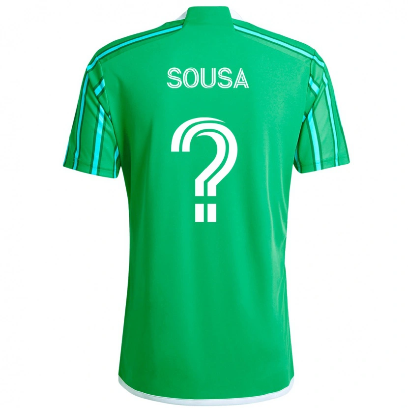 Danxen Herren Travian Sousa #0 Grün Weiß Heimtrikot Trikot 2025/26 T-Shirt Österreich