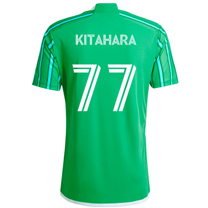 Danxen Herren Sota Kitahara #77 Grün Weiß Heimtrikot Trikot 2025/26 T-Shirt Österreich