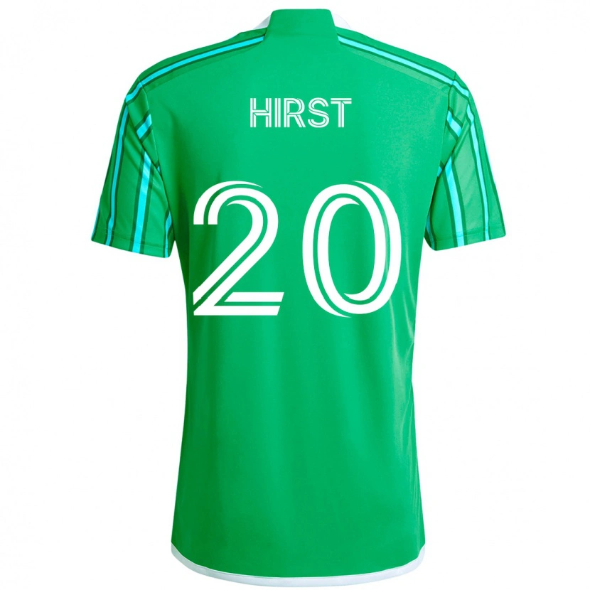 Danxen Herren Sophie Hirst #20 Grün Weiß Heimtrikot Trikot 2025/26 T-Shirt Österreich