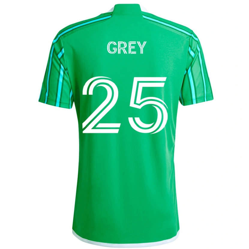 Danxen Herren Mireya Grey #25 Grün Weiß Heimtrikot Trikot 2025/26 T-Shirt Österreich