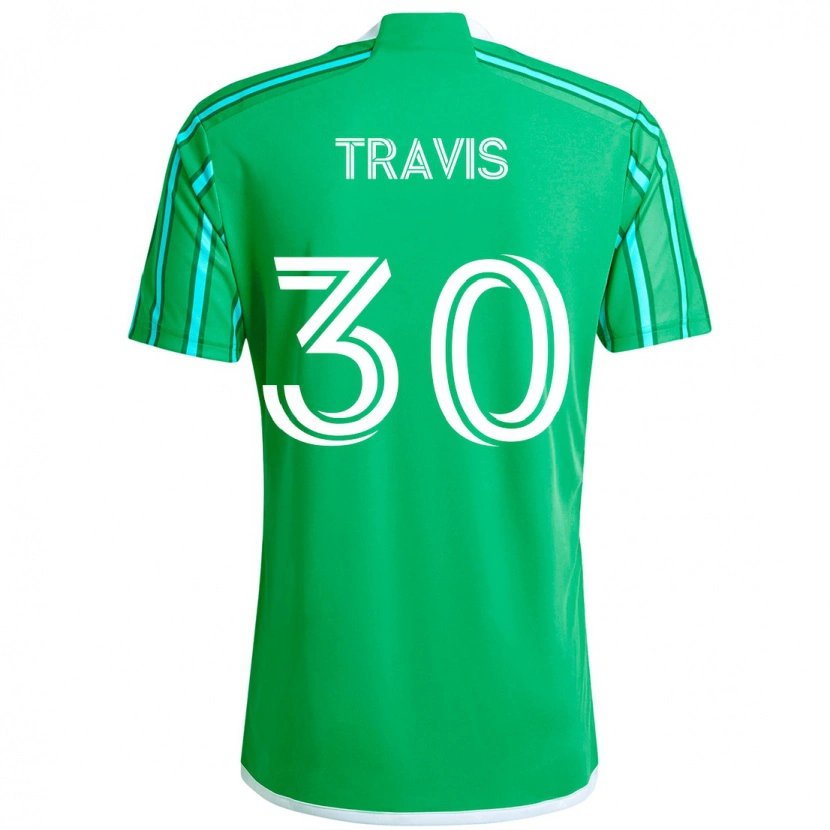 Danxen Herren Riley Travis #30 Grün Weiß Heimtrikot Trikot 2025/26 T-Shirt Österreich