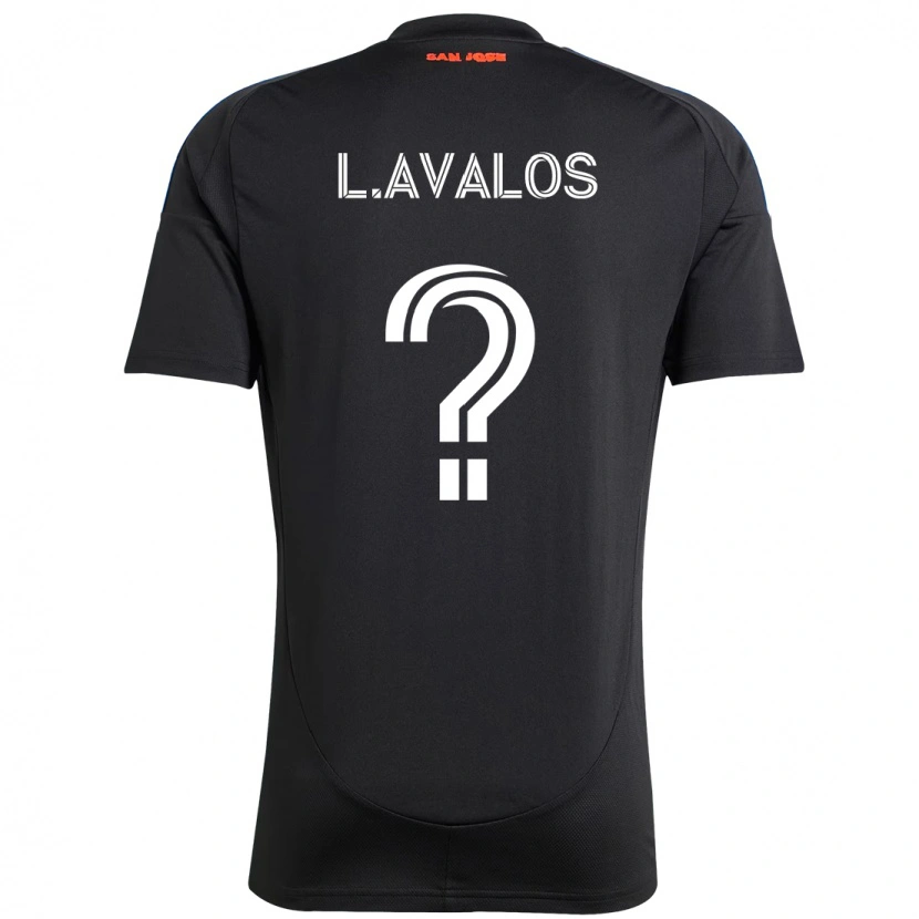 Danxen Herren Lorenzo Avalos #0 Schwarz Dunkelblau Heimtrikot Trikot 2025/26 T-Shirt Österreich