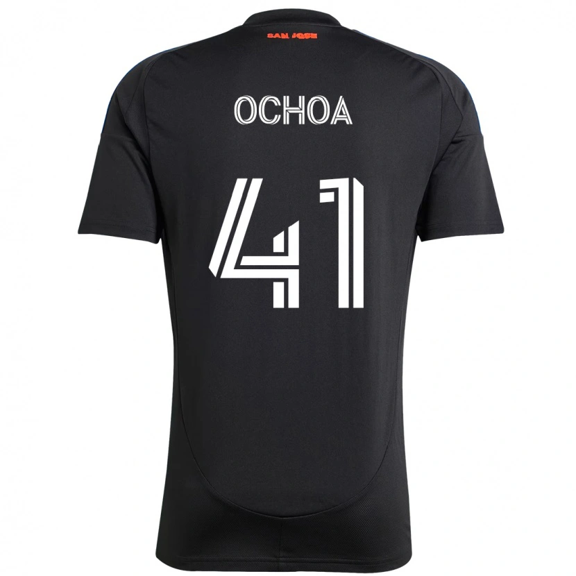 Danxen Herren Emmanuel Ochoa #41 Schwarz Dunkelblau Heimtrikot Trikot 2025/26 T-Shirt Österreich