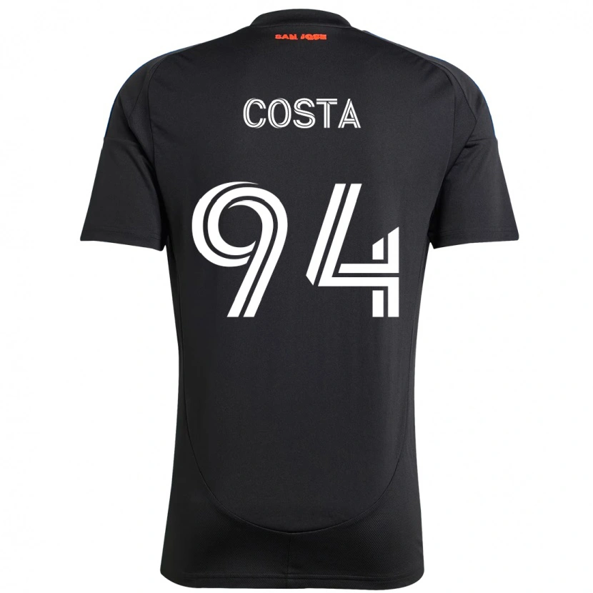 Danxen Herren Vítor Costa #94 Schwarz Dunkelblau Heimtrikot Trikot 2025/26 T-Shirt Österreich