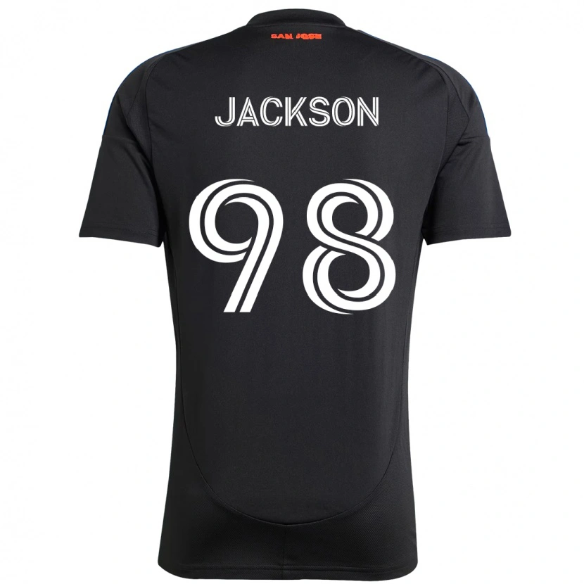 Danxen Herren Jacob Jackson #98 Schwarz Dunkelblau Heimtrikot Trikot 2025/26 T-Shirt Österreich