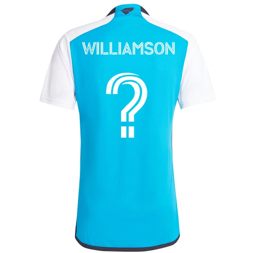 Danxen Herren Eryk Williamson #0 Himmelblau Weiß Heimtrikot Trikot 2025/26 T-Shirt Österreich