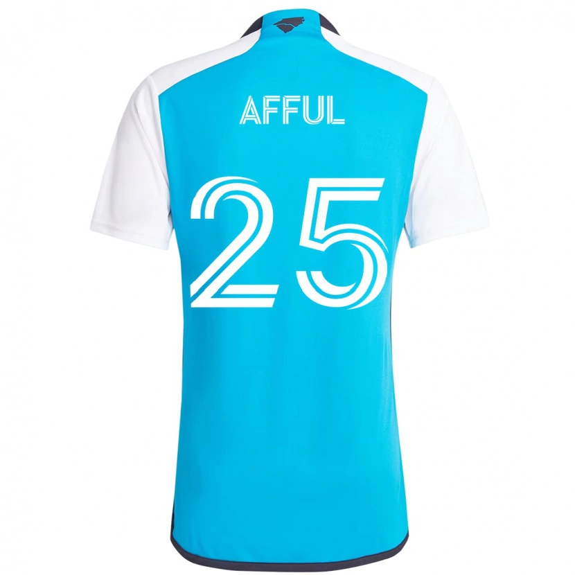 Danxen Herren Harrison Afful #25 Himmelblau Weiß Heimtrikot Trikot 2025/26 T-Shirt Österreich