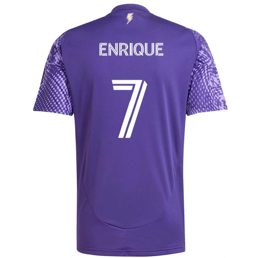 Danxen Herren Ramiro Enrique #7 Lila Weiß Heimtrikot Trikot 2025/26 T-Shirt Österreich