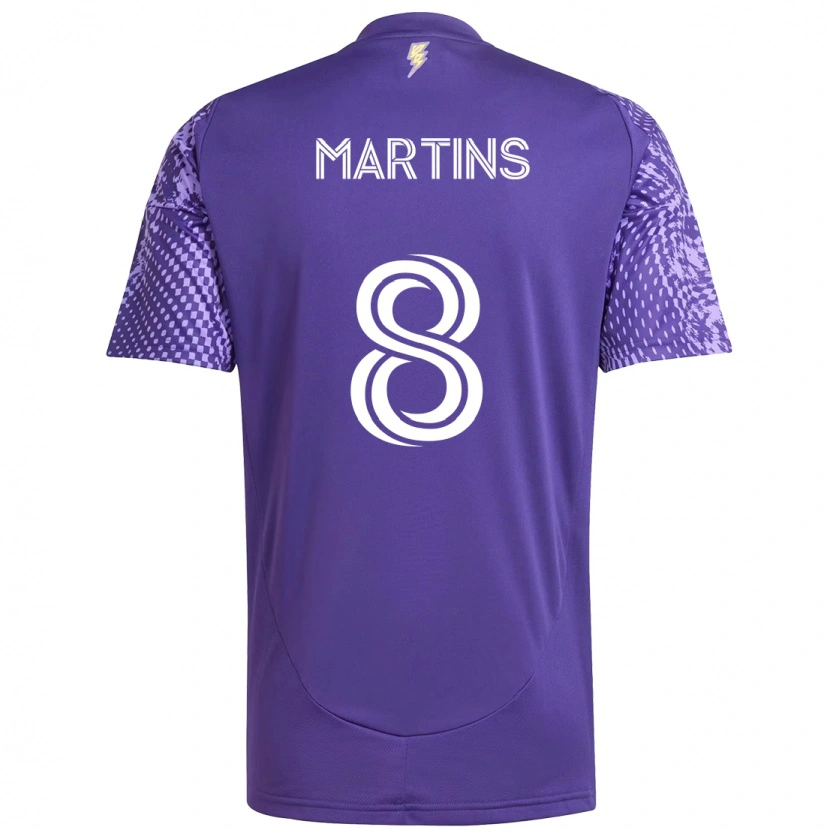Danxen Herren Felipe Martins #8 Lila Weiß Heimtrikot Trikot 2025/26 T-Shirt Österreich