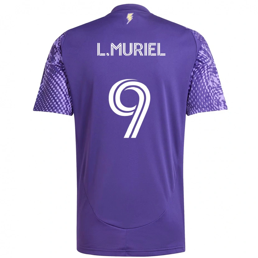 Danxen Herren Luis Muriel #9 Lila Weiß Heimtrikot Trikot 2025/26 T-Shirt Österreich
