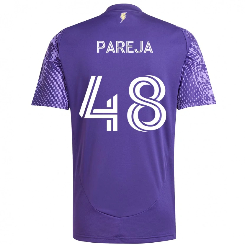 Danxen Herren Diego Pareja #48 Lila Weiß Heimtrikot Trikot 2025/26 T-Shirt Österreich