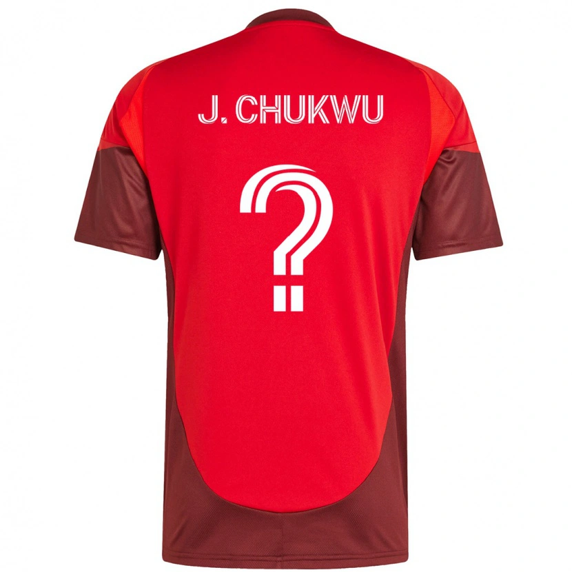 Danxen Herren Joses Chukwu #0 Rot Weiß Heimtrikot Trikot 2025/26 T-Shirt Österreich