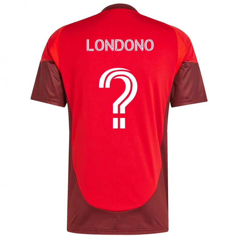 Danxen Herren Tyler Londono #0 Rot Weiß Heimtrikot Trikot 2025/26 T-Shirt Österreich