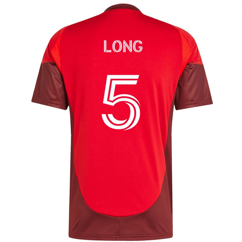 Danxen Herren Kevin Long #5 Rot Weiß Heimtrikot Trikot 2025/26 T-Shirt Österreich