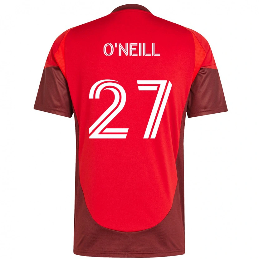 Danxen Herren Shane O'neill #27 Rot Weiß Heimtrikot Trikot 2025/26 T-Shirt Österreich