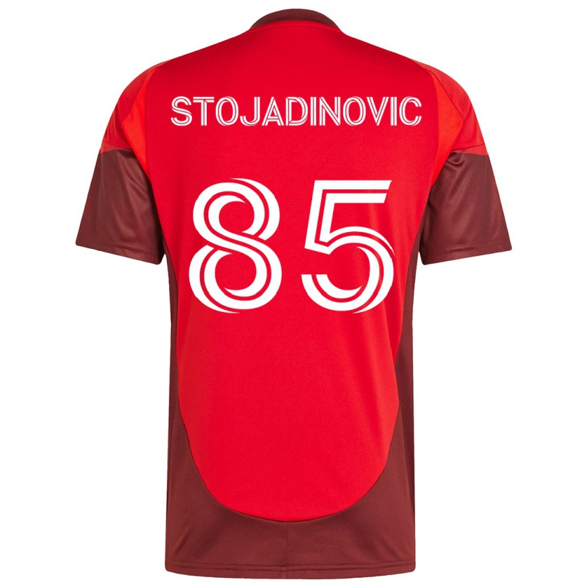 Danxen Herren Marko Stojadinovic #85 Rot Weiß Heimtrikot Trikot 2025/26 T-Shirt Österreich