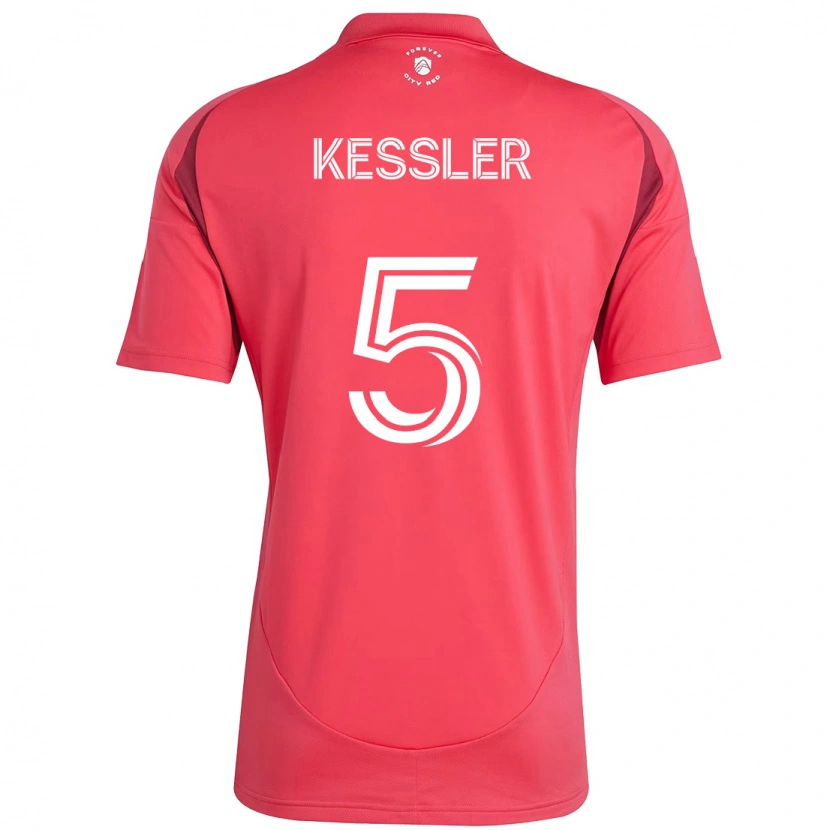 Danxen Herren Henry Kessler #5 Magenta Weiß Heimtrikot Trikot 2025/26 T-Shirt Österreich