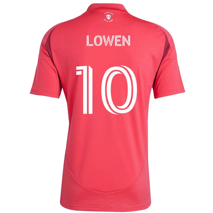 Danxen Herren Eduard Löwen #10 Magenta Weiß Heimtrikot Trikot 2025/26 T-Shirt Österreich
