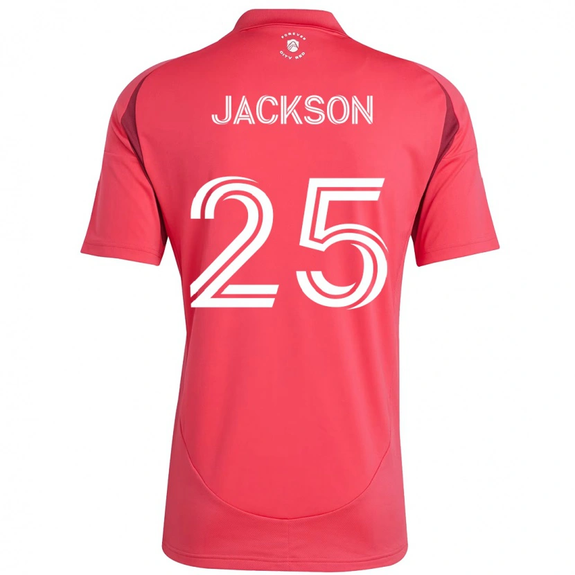 Danxen Herren Aziel Jackson #25 Magenta Weiß Heimtrikot Trikot 2025/26 T-Shirt Österreich