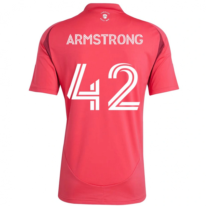 Danxen Herren Ezra Armstrong #42 Magenta Weiß Heimtrikot Trikot 2025/26 T-Shirt Österreich