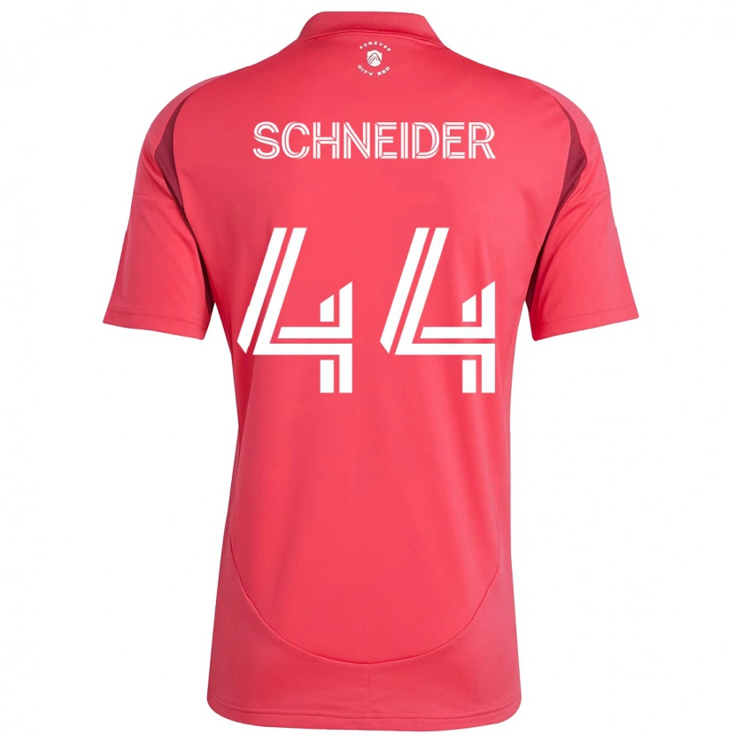 Danxen Herren Max Schneider #44 Magenta Weiß Heimtrikot Trikot 2025/26 T-Shirt Österreich