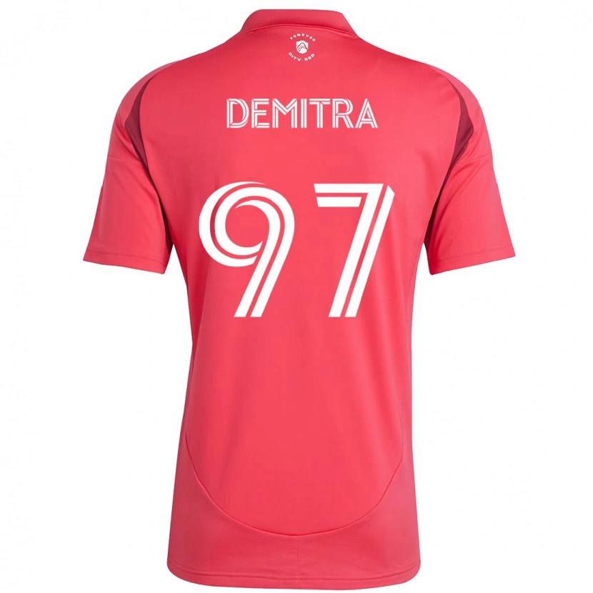 Danxen Herren Lucas Demitra #97 Magenta Weiß Heimtrikot Trikot 2025/26 T-Shirt Österreich