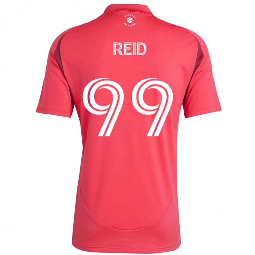 Danxen Herren Jayden Reid #99 Magenta Weiß Heimtrikot Trikot 2025/26 T-Shirt Österreich