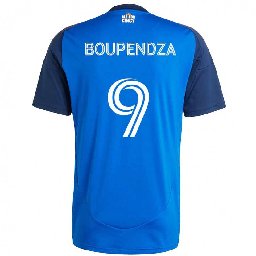 Danxen Herren Aaron Boupendza #9 Dunkelblau Orange Heimtrikot Trikot 2025/26 T-Shirt Österreich