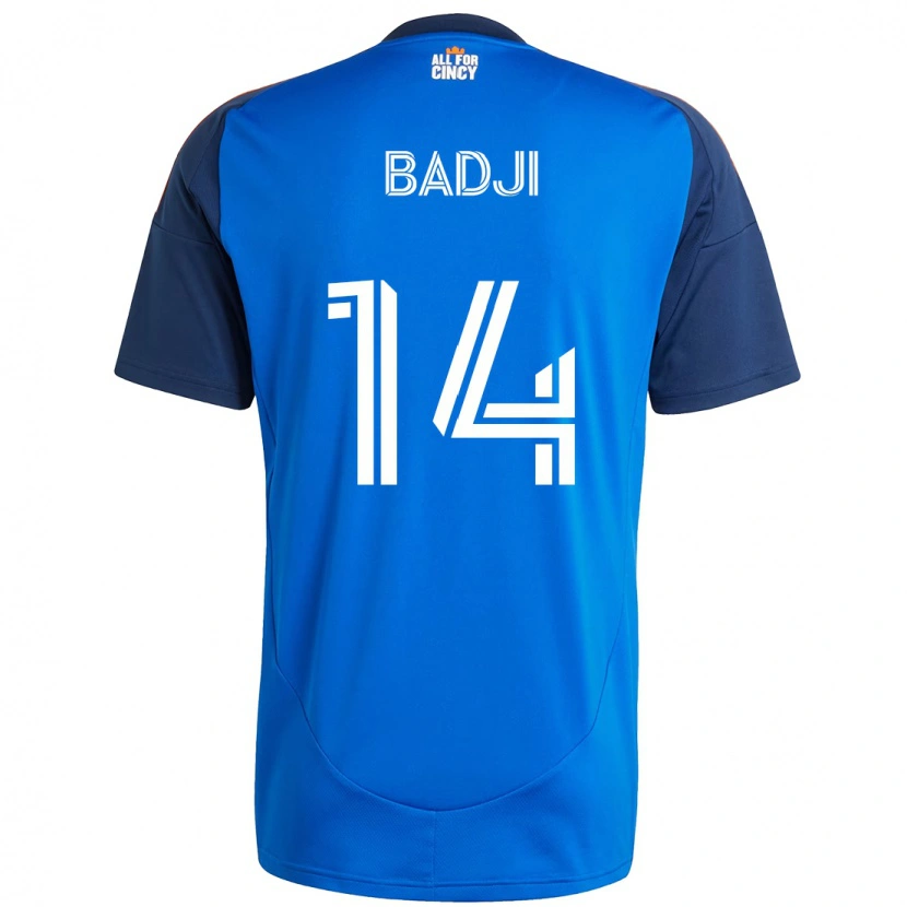 Danxen Herren Dominique Badji #14 Dunkelblau Orange Heimtrikot Trikot 2025/26 T-Shirt Österreich