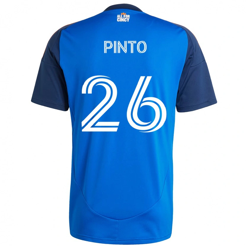 Danxen Herren Malik Pinto #26 Dunkelblau Orange Heimtrikot Trikot 2025/26 T-Shirt Österreich