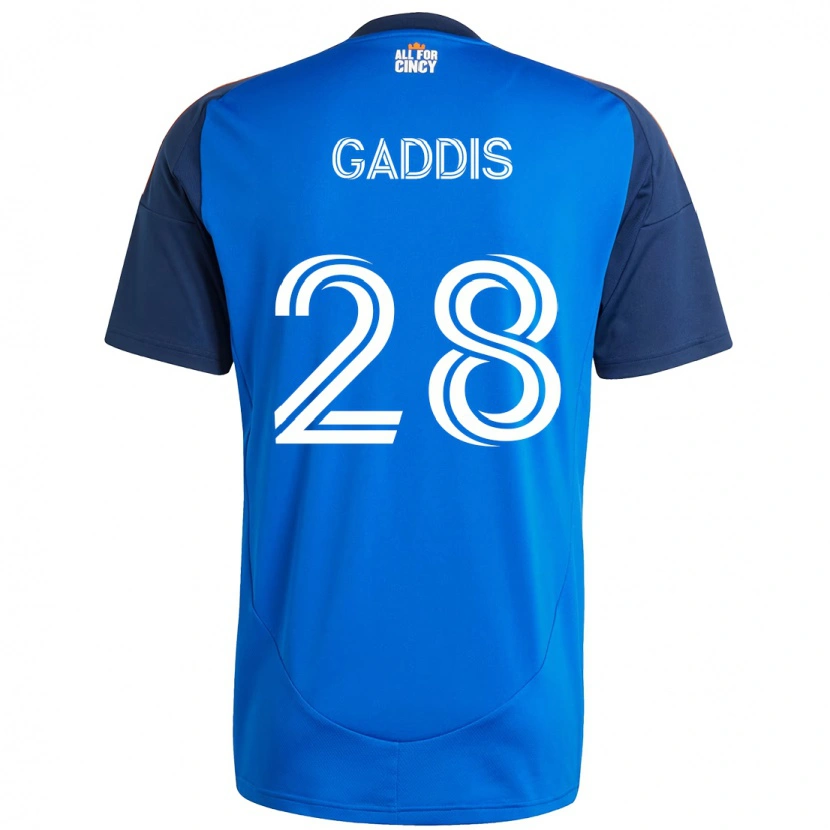 Danxen Herren Raymon Gaddis #28 Dunkelblau Orange Heimtrikot Trikot 2025/26 T-Shirt Österreich