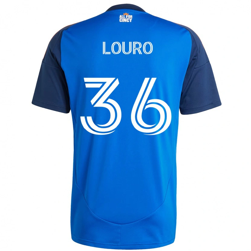 Danxen Herren Evan Louro #36 Dunkelblau Orange Heimtrikot Trikot 2025/26 T-Shirt Österreich