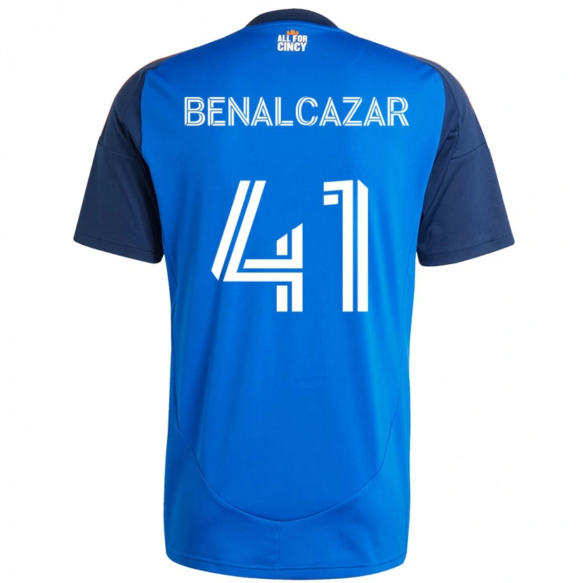 Danxen Herren Nico Benalcázar #41 Dunkelblau Orange Heimtrikot Trikot 2025/26 T-Shirt Österreich
