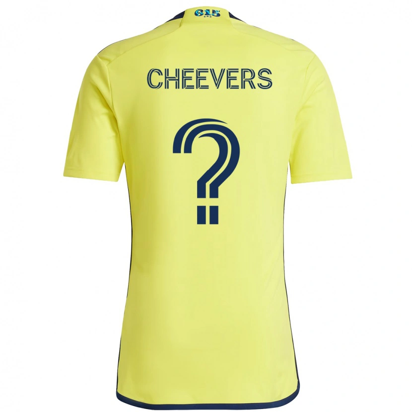 Danxen Herren Scott Cheevers #0 Gelb Marineblau Heimtrikot Trikot 2025/26 T-Shirt Österreich