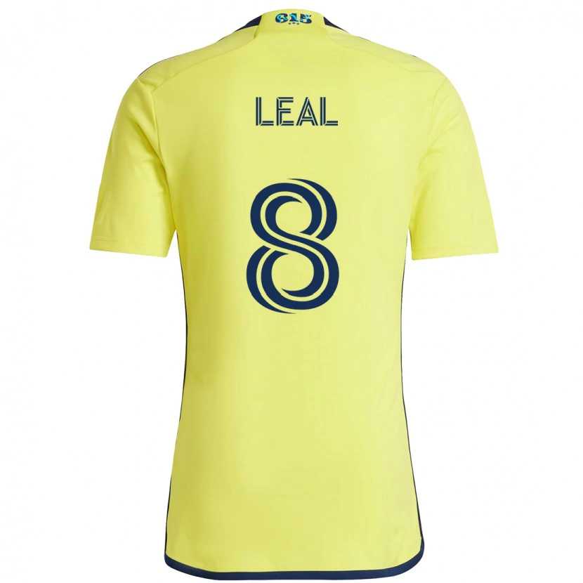 Danxen Herren Randall Leal #8 Gelb Marineblau Heimtrikot Trikot 2025/26 T-Shirt Österreich