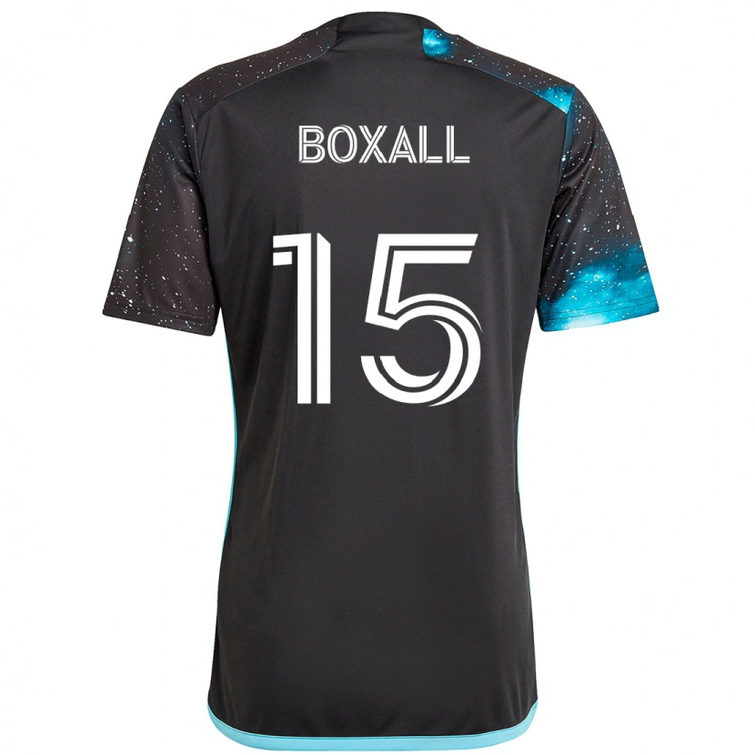 Danxen Herren Michael Boxall #15 Schwarz Blau Heimtrikot Trikot 2025/26 T-Shirt Österreich