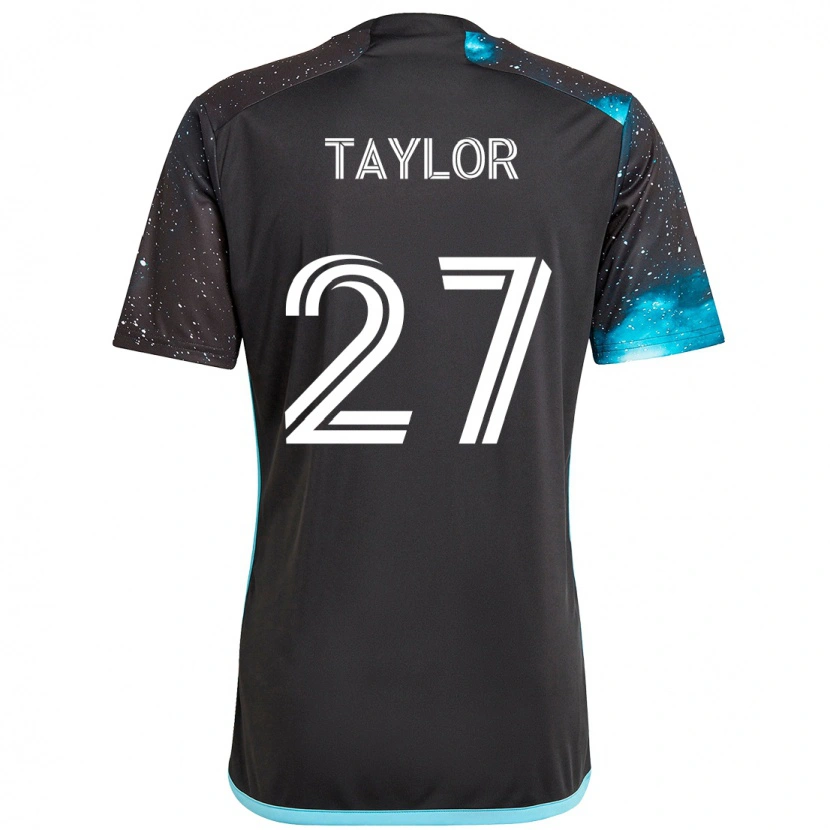 Danxen Herren D.j. Taylor #27 Schwarz Blau Heimtrikot Trikot 2025/26 T-Shirt Österreich
