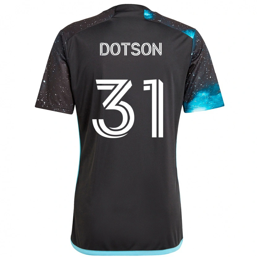 Danxen Herren Hassani Dotson #31 Schwarz Blau Heimtrikot Trikot 2025/26 T-Shirt Österreich