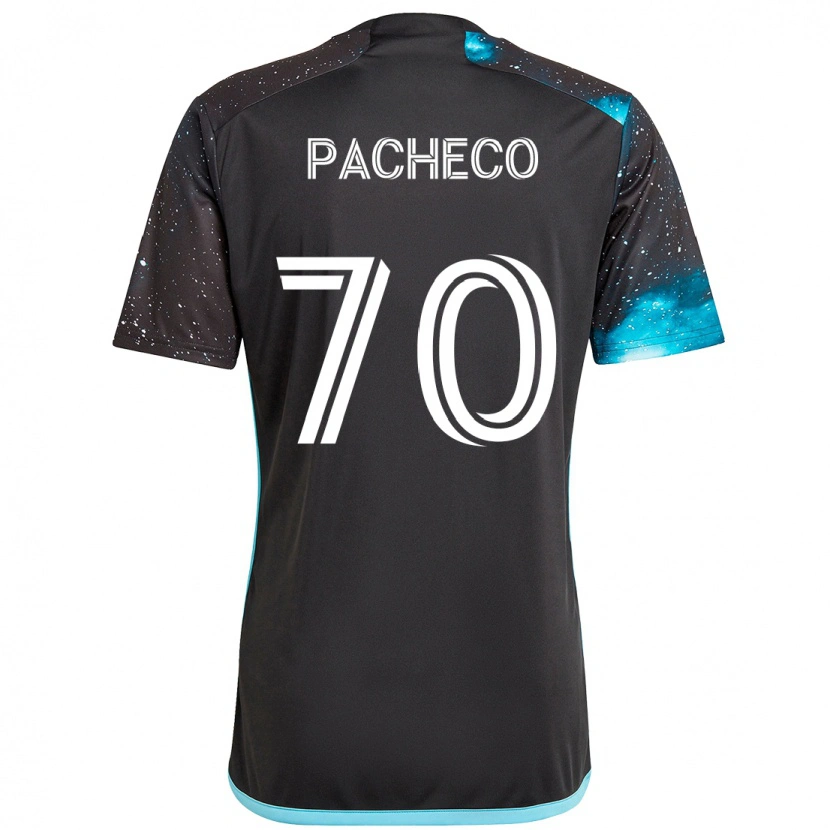 Danxen Herren Diogo Pacheco #70 Schwarz Blau Heimtrikot Trikot 2025/26 T-Shirt Österreich