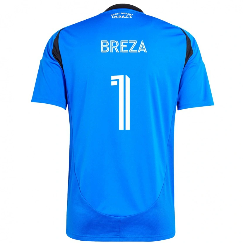 Danxen Herren Sebastian Breza #1 Dunkelblau Schwarz Heimtrikot Trikot 2025/26 T-Shirt Österreich