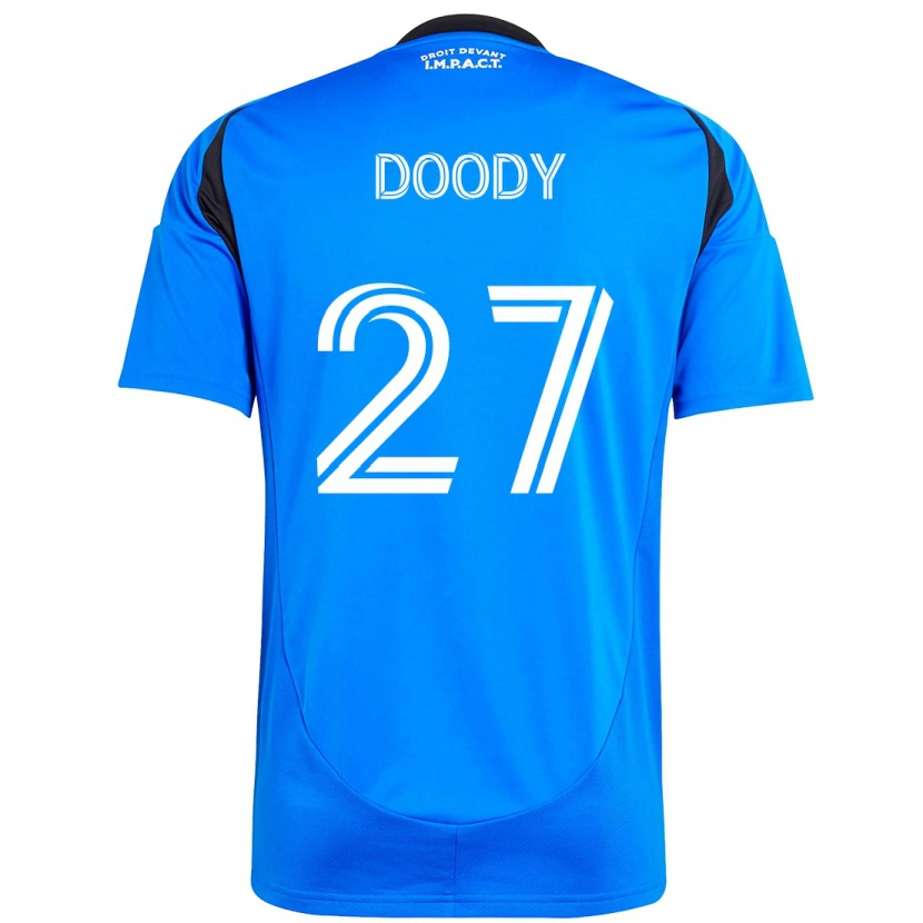 Danxen Herren Grayson Doody #27 Dunkelblau Schwarz Heimtrikot Trikot 2025/26 T-Shirt Österreich