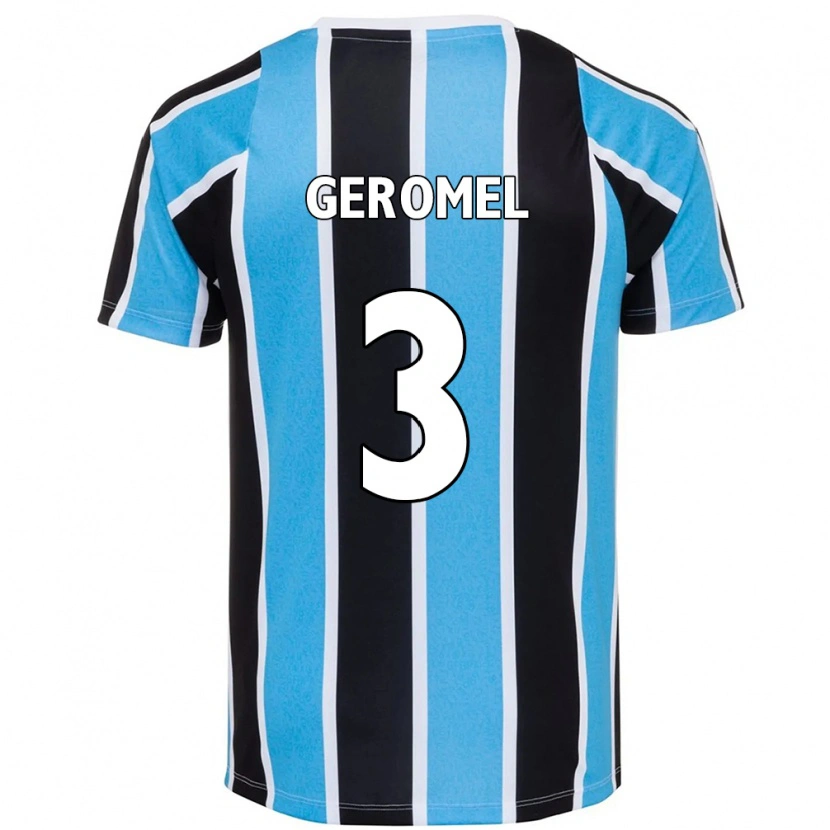 Danxen Herren Pedro Geromel #3 Blau Schwarz Weiß Heimtrikot Trikot 2025/26 T-Shirt Österreich