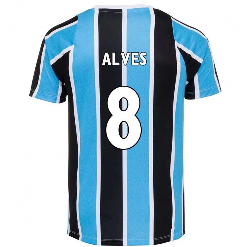 Danxen Herren Fernanda Berti Alves #8 Blau Schwarz Weiß Heimtrikot Trikot 2025/26 T-Shirt Österreich