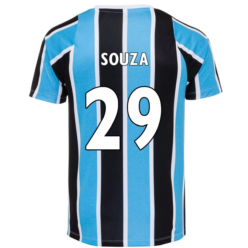 Danxen Herren Diego Souza #29 Blau Schwarz Weiß Heimtrikot Trikot 2025/26 T-Shirt Österreich