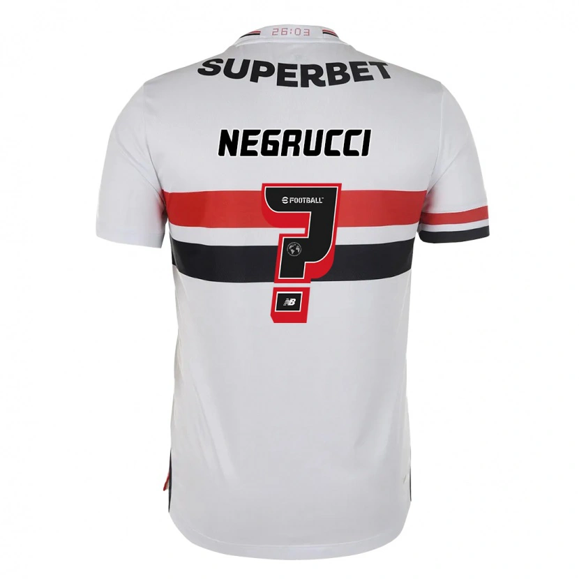 Danxen Herren Felipe Negrucci #0 Rot Schwarz Weiß Heimtrikot Trikot 2025/26 T-Shirt Österreich