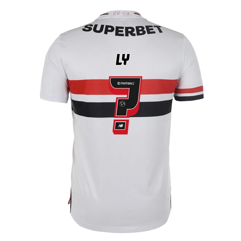 Danxen Herren Iba Ly #0 Rot Schwarz Weiß Heimtrikot Trikot 2025/26 T-Shirt Österreich