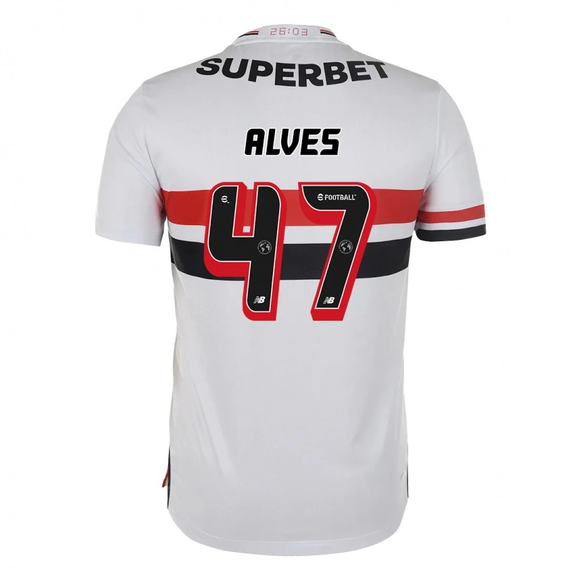 Danxen Herren Matheus Alves #47 Rot Schwarz Weiß Heimtrikot Trikot 2025/26 T-Shirt Österreich