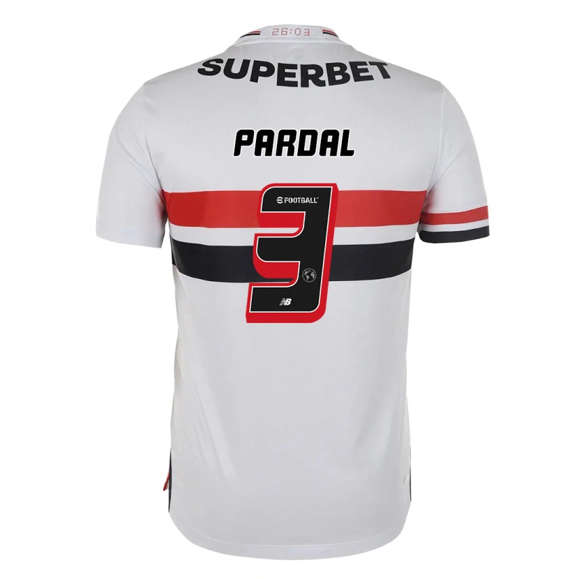 Danxen Herren Pardal #3 Rot Schwarz Weiß Heimtrikot Trikot 2025/26 T-Shirt Österreich