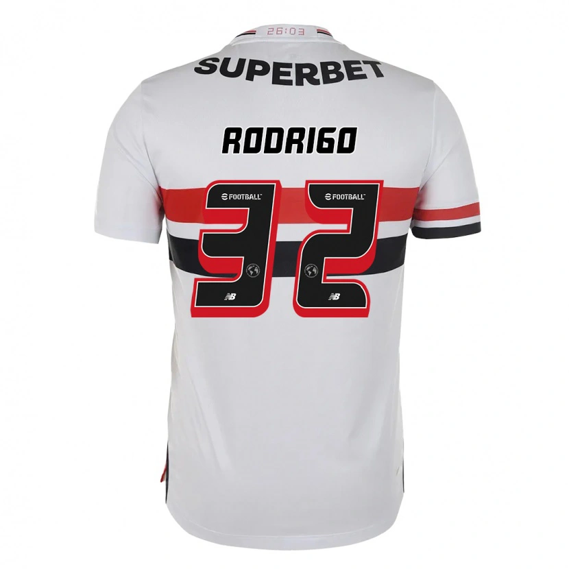Danxen Herren Rodrigo #32 Rot Schwarz Weiß Heimtrikot Trikot 2025/26 T-Shirt Österreich